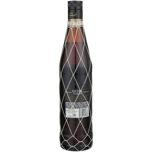 Brugal Aged Rum Extra Viejo 80 - 750ML - Back