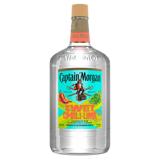 Captain Morgan Sweet Chili Lime Favored Rum 70 - 1.75L