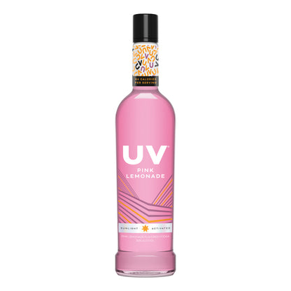 Uv Pink Lemonade Flavored Vodka 60 - 750ML - Front