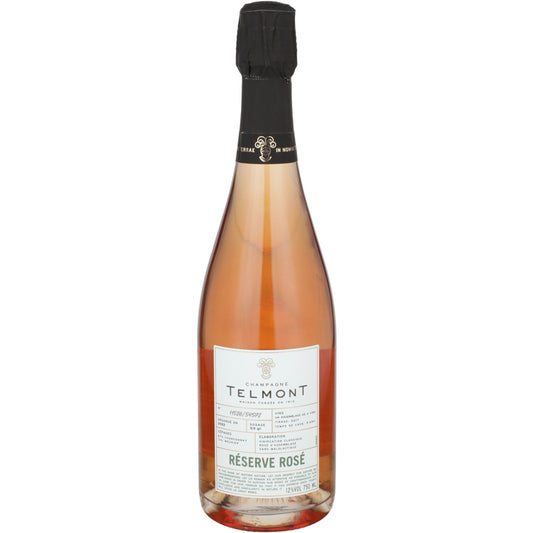Telmont Champagne Brut Reserve Rose - 1.5L - Front