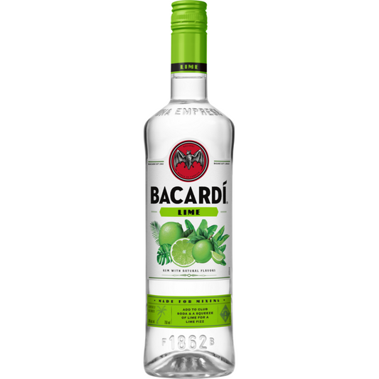 Bacardi Lime Flavored Rum Lime 70 - 750ML - Front