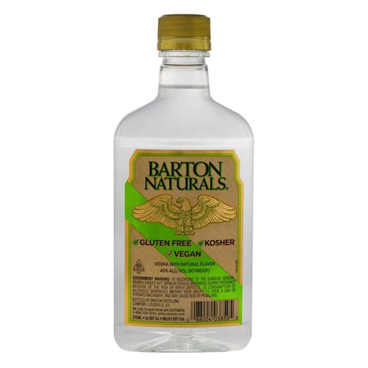 Barton Vodka Naturals 80 - 375ML - Front