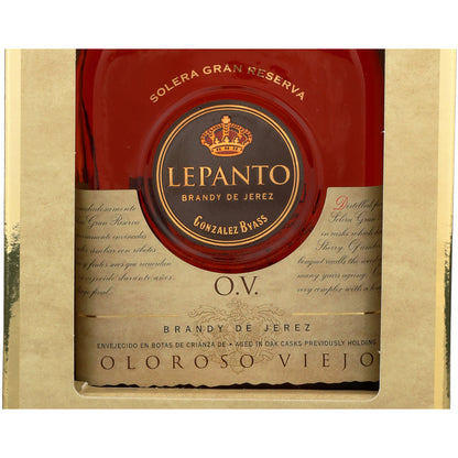 Lepanto Brandy De Jerez Oloroso Viejo Solera Gran Reserva 80 - 750ML