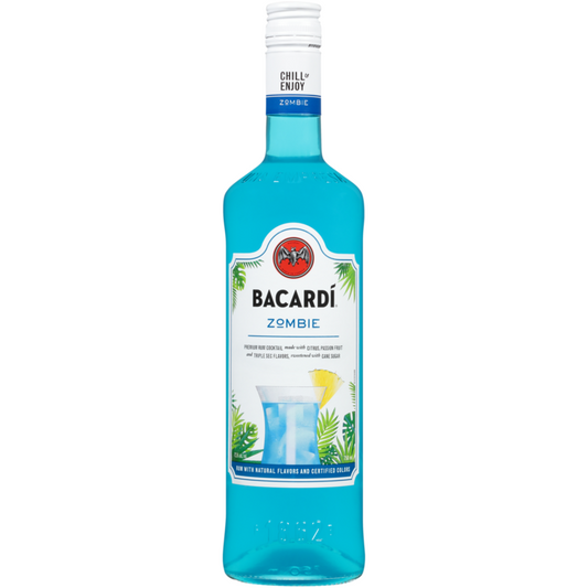 Bacardi Zombie Classic Cocktails 25 - 750ML - Front