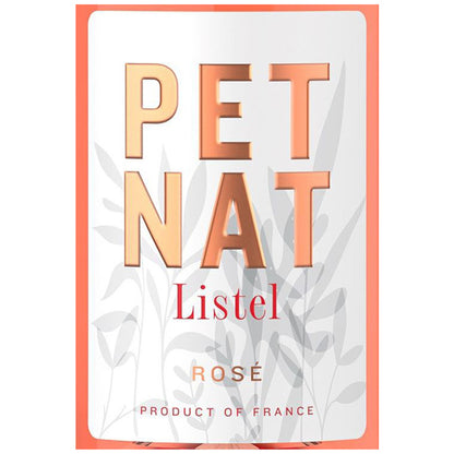 Listel Sparkling Rose Pet Nat France - 750ML - Front Label