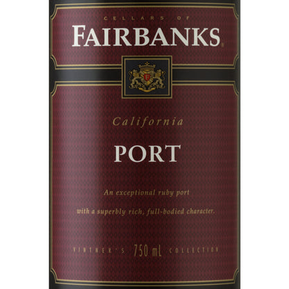 Fairbanks Port California - 750ML - Front Label