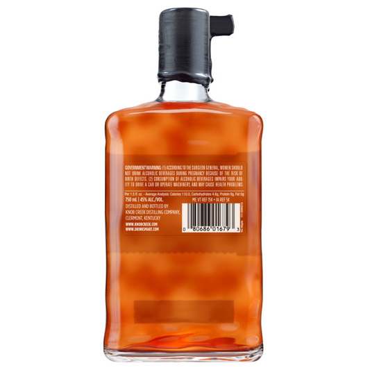 Knob Creek Smoked Maple Bourbon Flavored Whiskey 90 - 750ML - Back