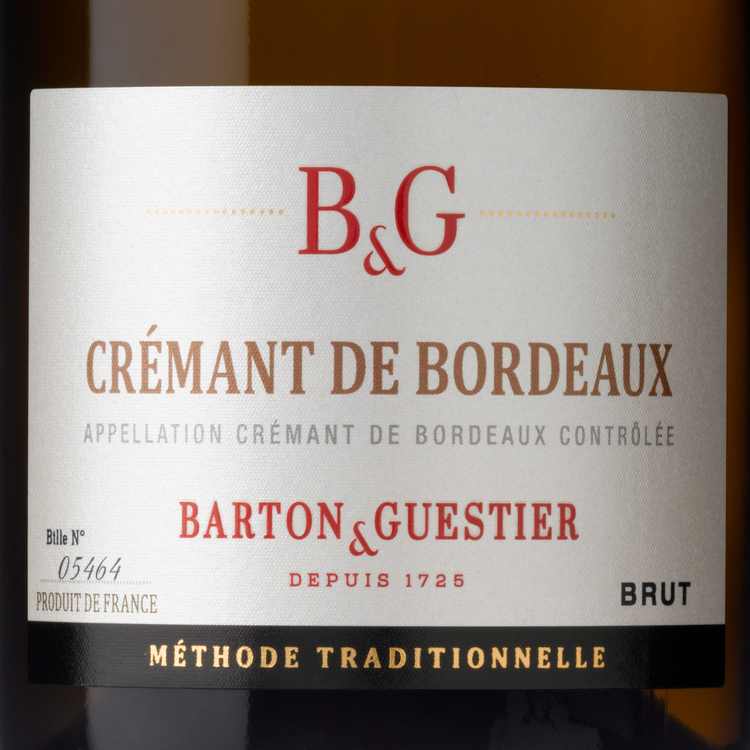 Barton & Guestier Cremant De Bordeaux Brut - 750ML - Front Label