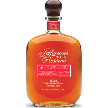 Jefferson's Straight Bourbon Reserve Pritchard Hill Cabernet Cask Fini - 750ML - Front