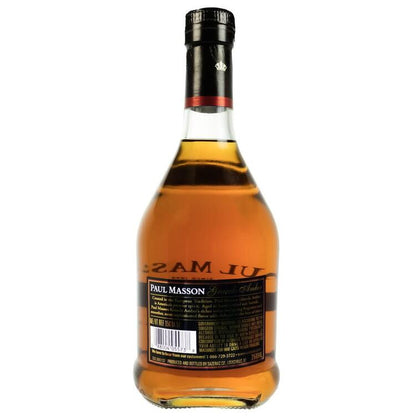 Paul Masson Brandy Grande Amber 80 - 750ML - Back
