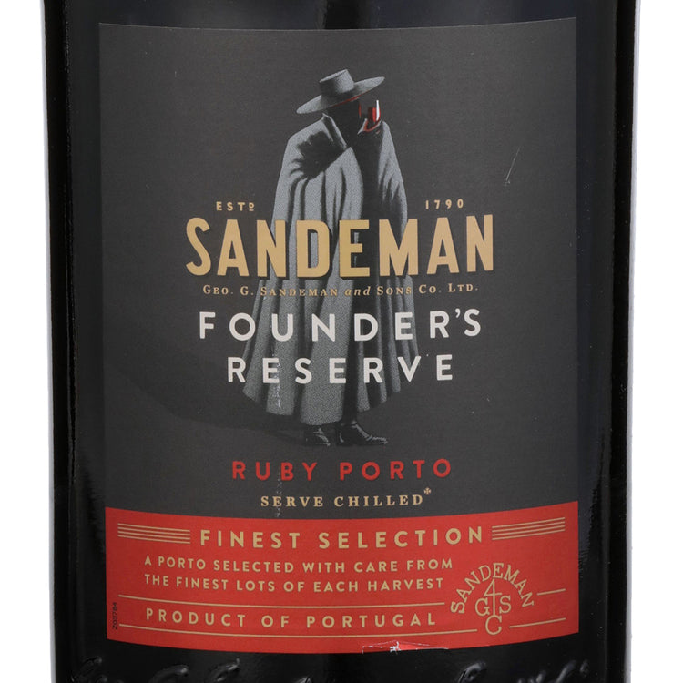 Sandeman Porto Founder's Reserve W/ Gift Carton - 750ML - Front Label