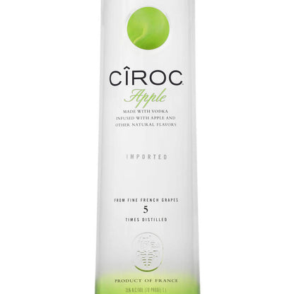 Ciroc Apple Flavored Vodka 70 - 1.0L - Front Label