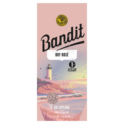 Bandit Dry Rose California - 1.0L - Front Label