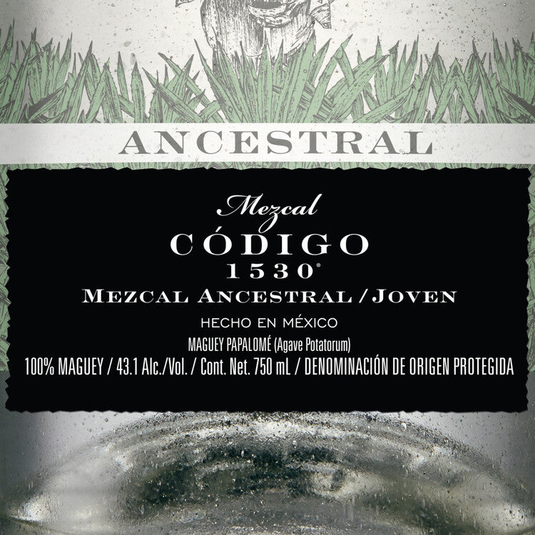 Codigo 1530 Mezcal Ancestral Joven 86.2 - 750ML
