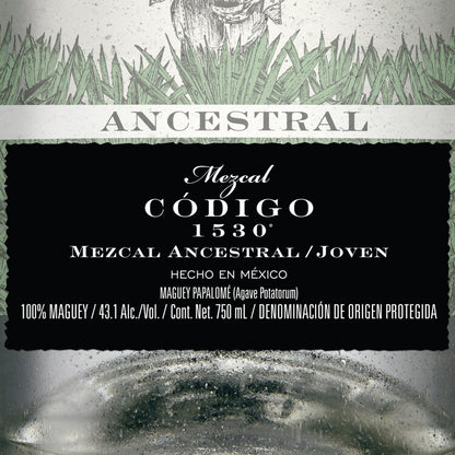 Codigo 1530 Mezcal Ancestral Joven 86.2 - 750ML