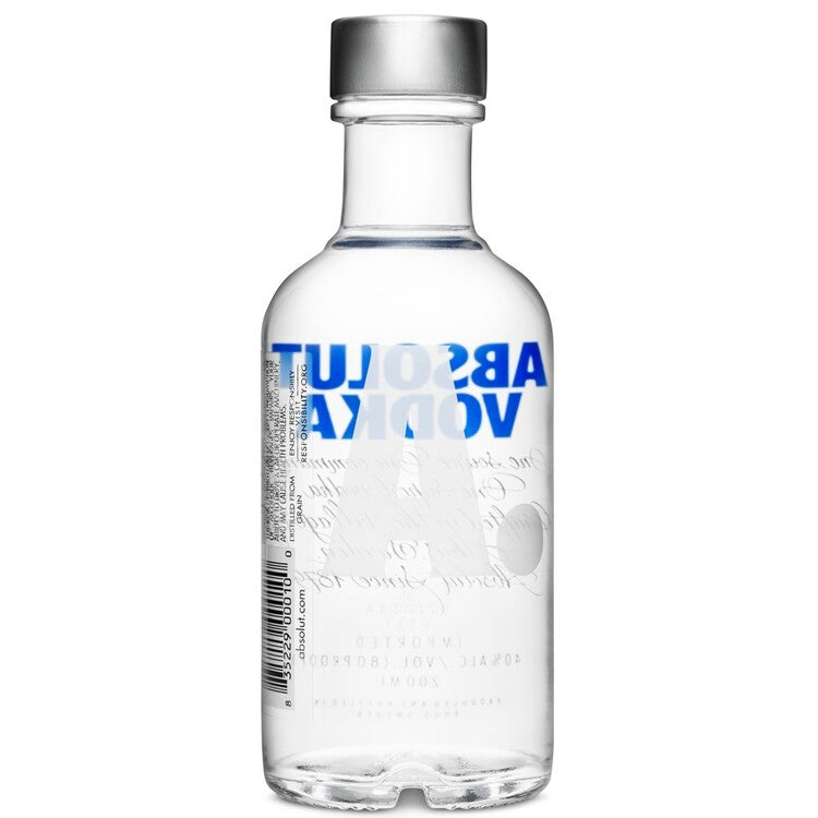 Absolut Vodka 80 - 50ML - Back