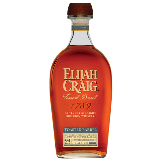 Elijah Craig Straight Bourbon Toasted Barrel 94 - 750ML - Front