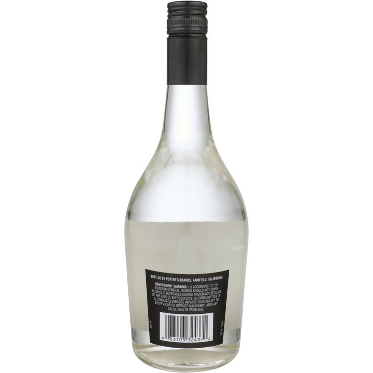 Potter's Peach Schnapps 30 - 750ML - Back