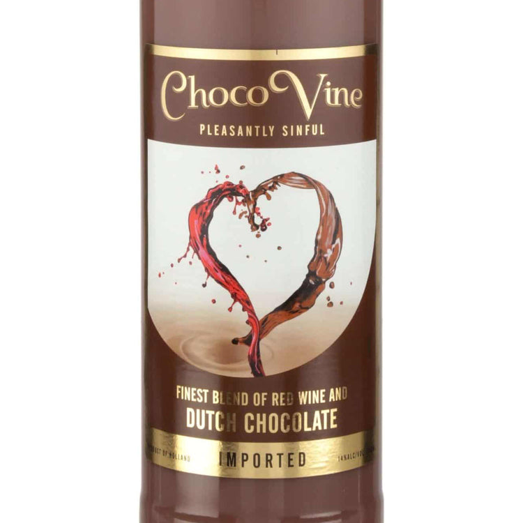 Chocovine Dutch Chocolate Flavored Wine - 750ML - Front Label