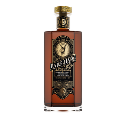 Rare Hare American Whiskey Finished With French Oak Staves 15 Yr 100 - 700ML