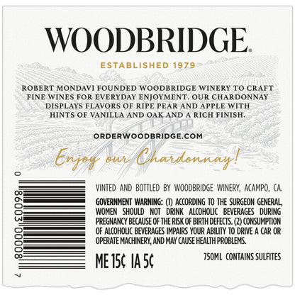 Woodbridge Chardonnay California - 750ML