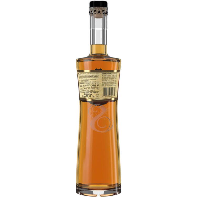 Sia Blended Scotch 86 - 750ML - Back
