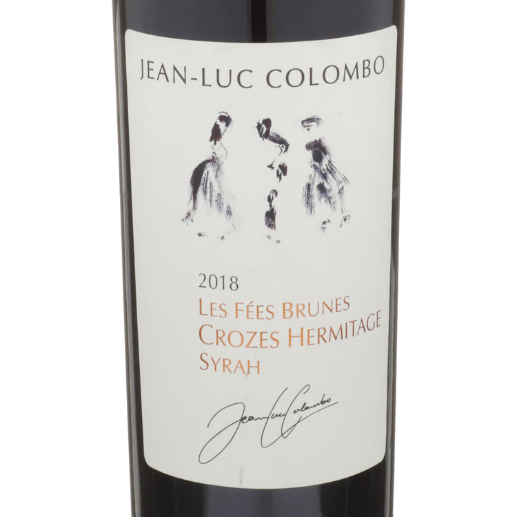 Jean Luc Colombo Crozes Hermitage Les Fees Brunes 2018 - 750ML - Front Label