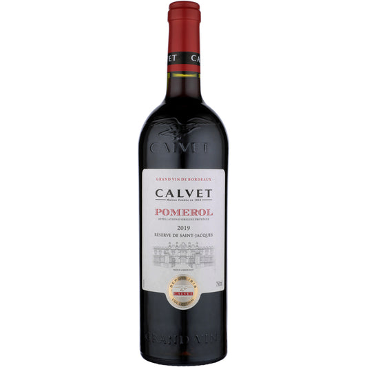 Calvet Pomerol Reserve De St Jacques 2019 - 750ML