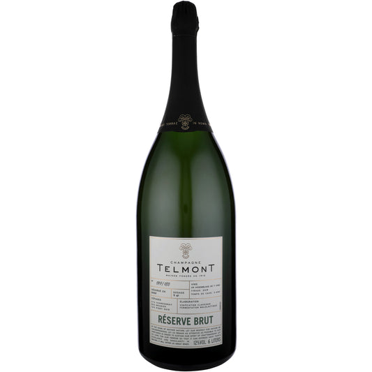 Telmont Champagne Extra Brut Reserve - 6.0L - Front