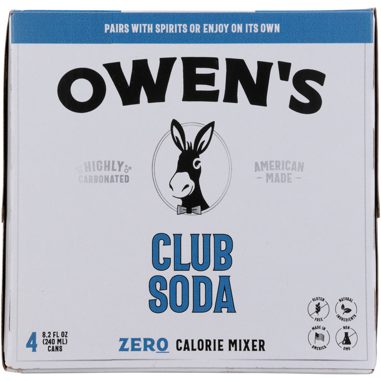Owen'S Craft Mixers Club Soda - 240ML