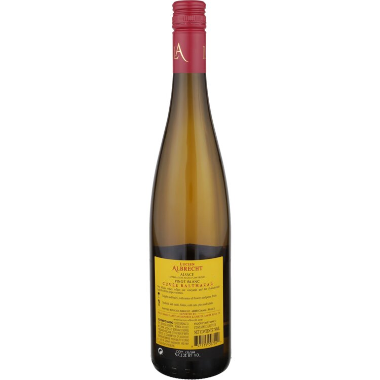 Lucien Albrecht Pinot Blanc Cuvee Balthazar Alsace 2021 - 750ML