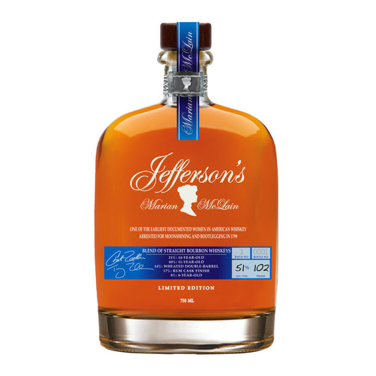 Jefferson'S Straight Bourbon Marian Mclain Limited Edition 106 - 750ML