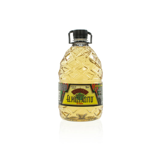 El Mezcalito Agave & Cane Neutral Spirits Gold 60 - 750ML - Front