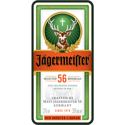 Jagermeister Herbal Liqueur 70 - 375ML - Front Label