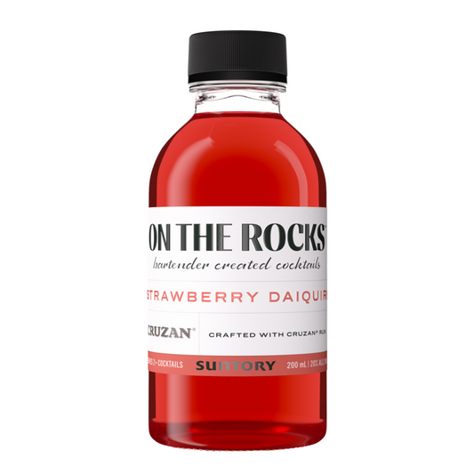 Otr-On The Rocks Strawberry Daiquiri Cruzan 40 - 200ML - Front