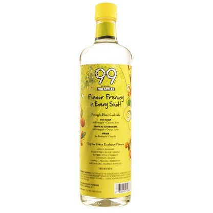 99 Brand Pineapple Schnapps 99 - 750ML - Back