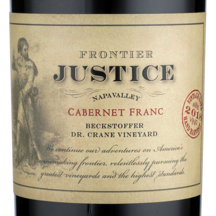 Justice Cabernet Franc Frontier Beckstoffer Dr. Crane Vineyard Napa Va - 750ML