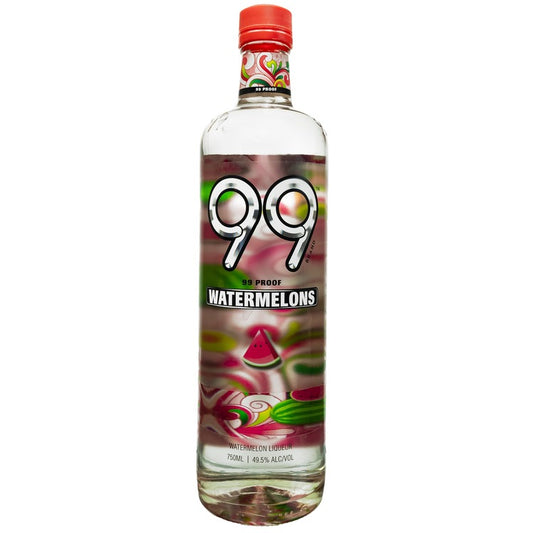 99 Brand Watermelon Schnapps 99 - 750ML