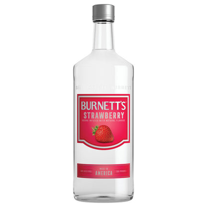 Burnett's Strawberry Flavored Vodka 60 - 750ML - Front
