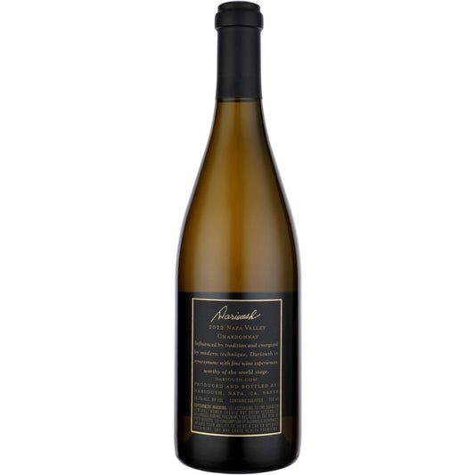 Darioush Chardonnay Signature Napa Valley 2023 - 750ML - Back