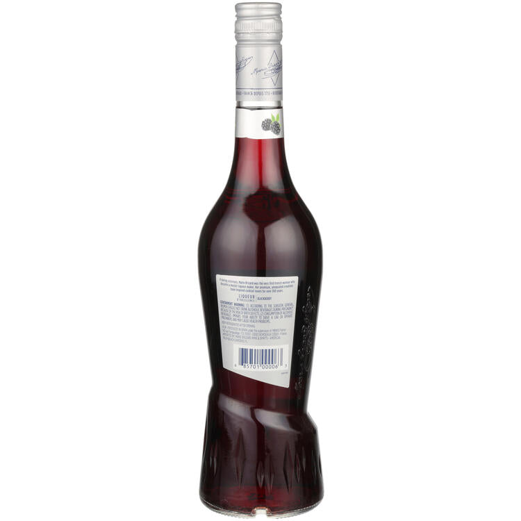 Marie Brizard Blackberry Liqueur 60 - 750ML - Back