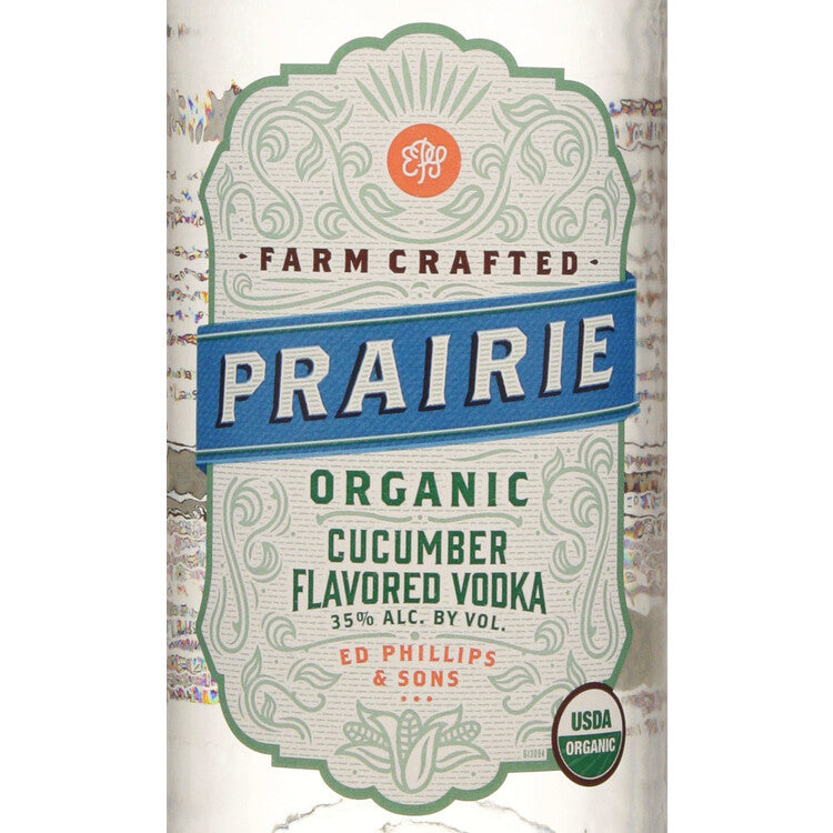Prairie Cucumber Flavored Vodka 70 - 1.0L - Front Label