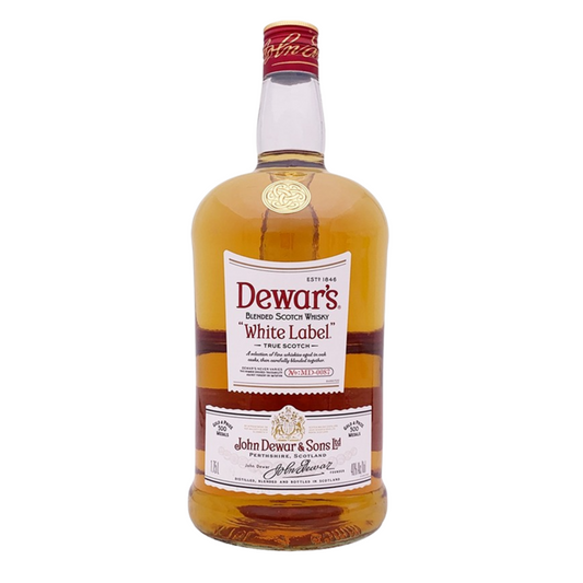 Dewar'S Blended Scotch White Label 80 W/1 50ml Dewar'S Blended Scotch - 1.75L