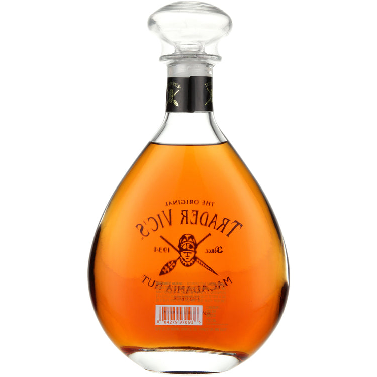 Trader Vic's Macadamia Nut Liqueur 53 - 750ML - Back