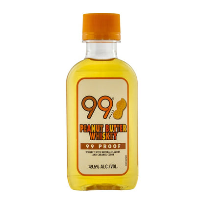 99 Brand Peanut Butter Flavored Whiskey 99 - 100ML - Front