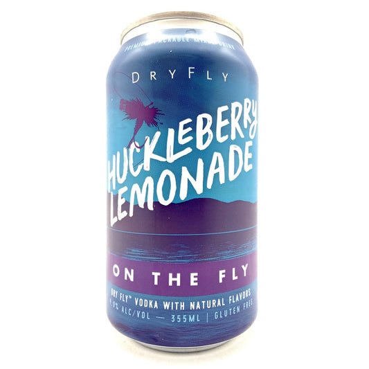 Dry Fly On The Fly Huckleberry Lemonade Cocktail 9.8 - 12 Z