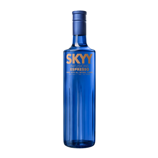 Skyy Espresso Flavored Vodka Infusions 70 - 750ML - Front