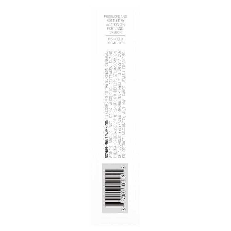 Aviation American Gin Batch Distilled 84 - 1.75L