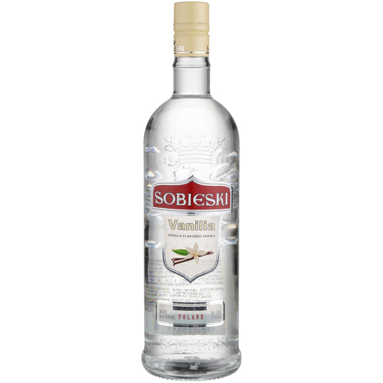 Sobieski Vanilla Flavored Vodka 70 - 1.0L - Front