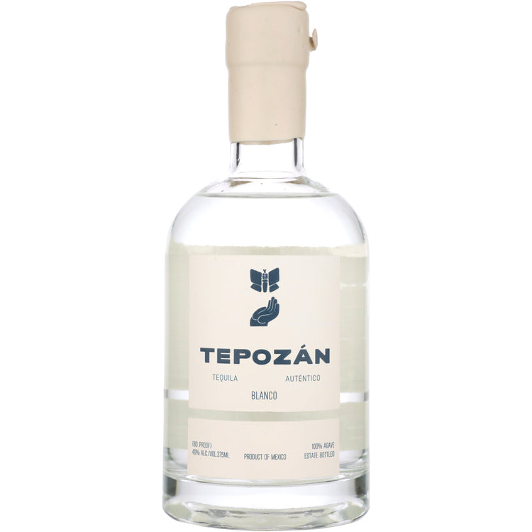 Tepozan Tequila Blanco 80 - 375ML - Front